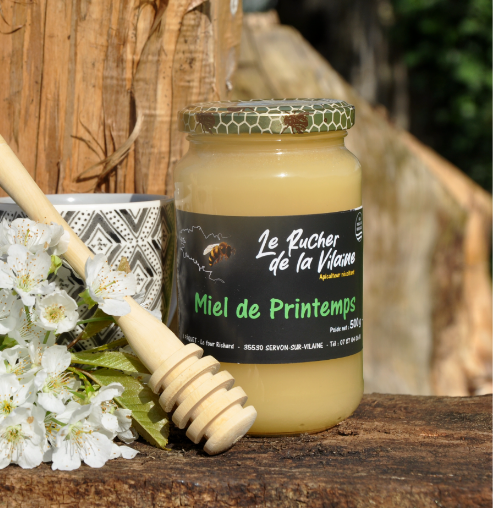 Miel crémeux et facile à tartiner